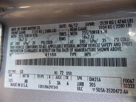 2013 Ford Escape SEL Silver 2.0L AT 2WD #F23244